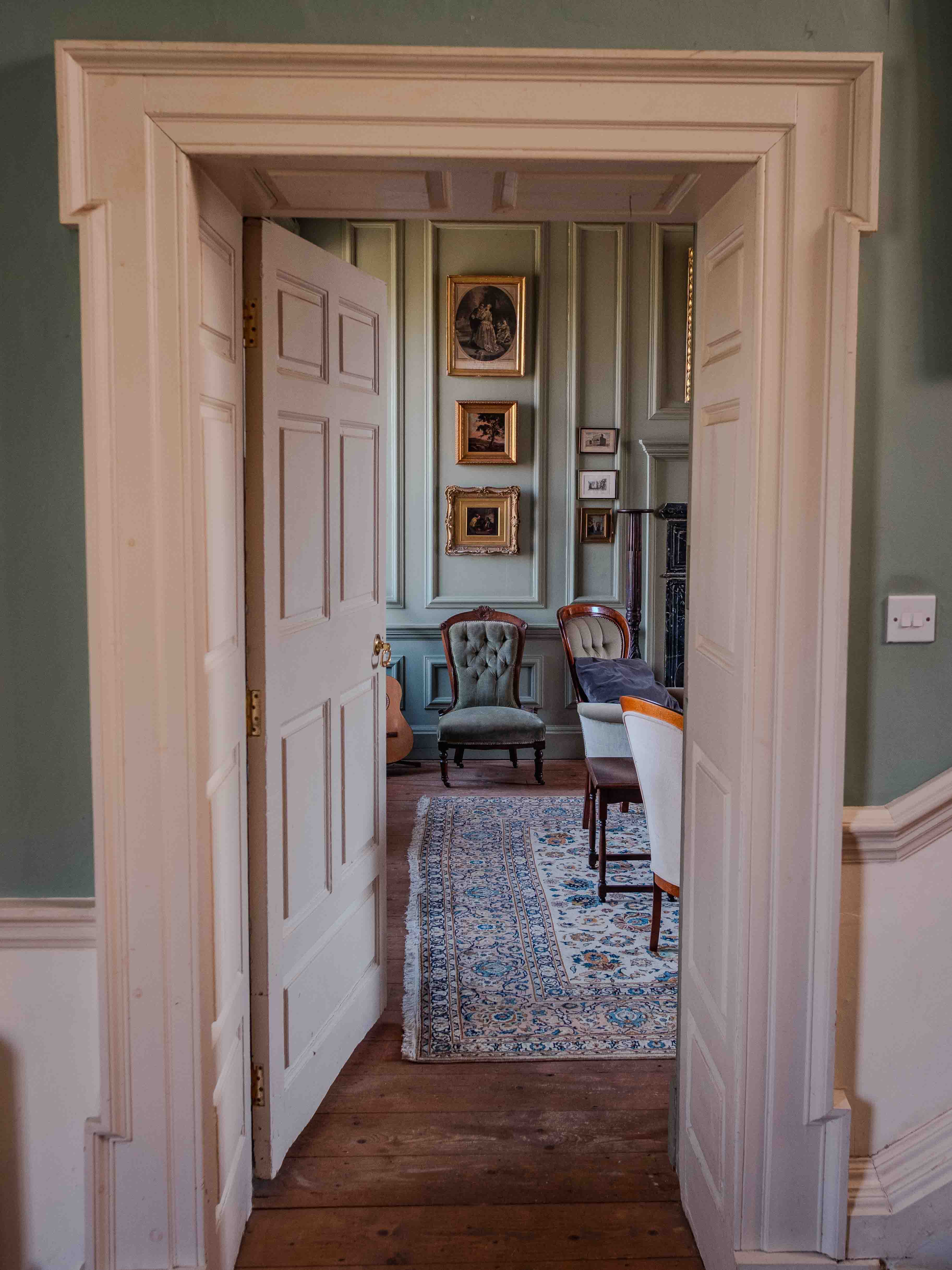 Manor house entrance